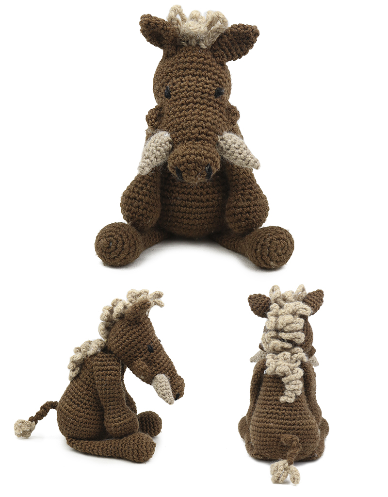toft bertrand the warthog amigurumi crochet animal